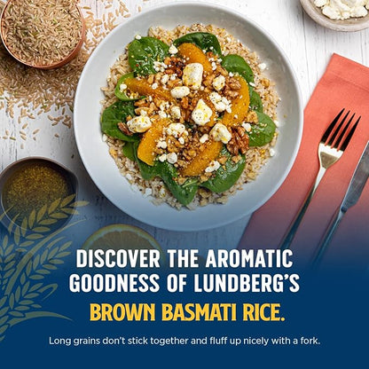 Lundberg ORGANIC California Brown Basmati Rice 2 lb.