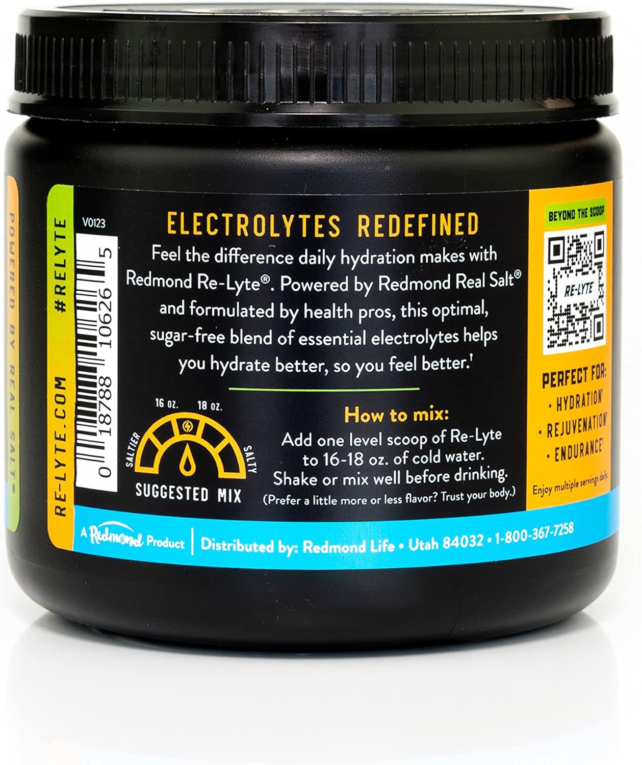 MANGO Re-Lyte Electrolyte Mix - 13.76 oz tub - 60 Servings