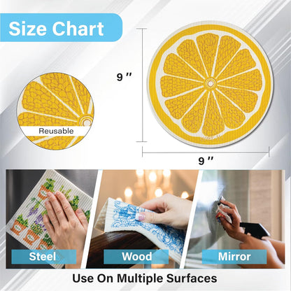 WetIt! Swedish Cloth - Lemons 6.75in.x8in.
