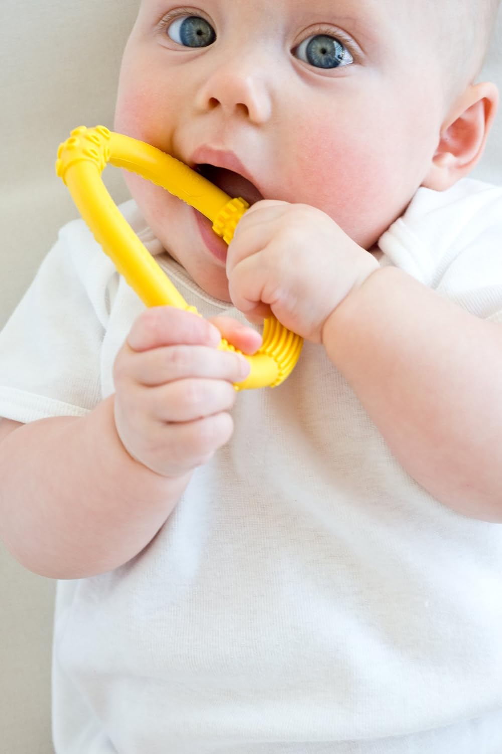 Lifefactory Multi-sensory Teether SPR GREEN/YELLOW