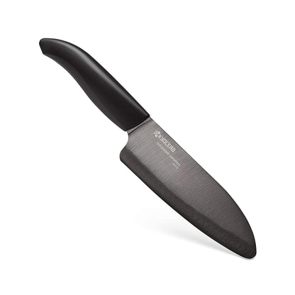 Ceramic Knife, 5.5 inch Santoku Black