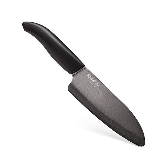 Ceramic Knife, 5.5 inch Santoku Black