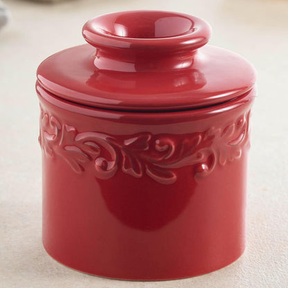 Butter Bell Crock Rouge Antique