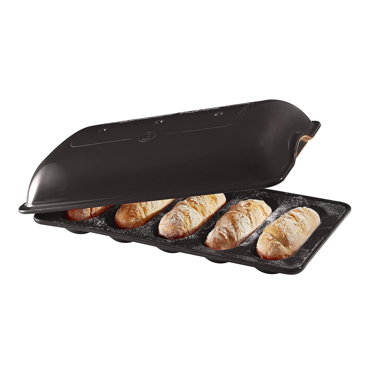 Emile Henry Mini Baguette Baker - Charcoal