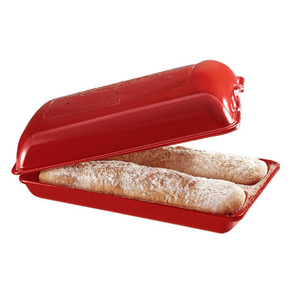 Emile Henry Ciabatta Baker - Burgundy