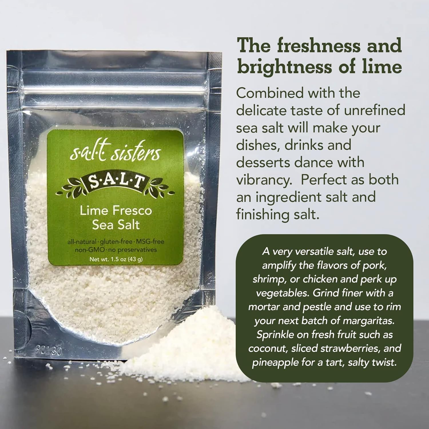 Lime Fresco Sea Salt 1.5oz
