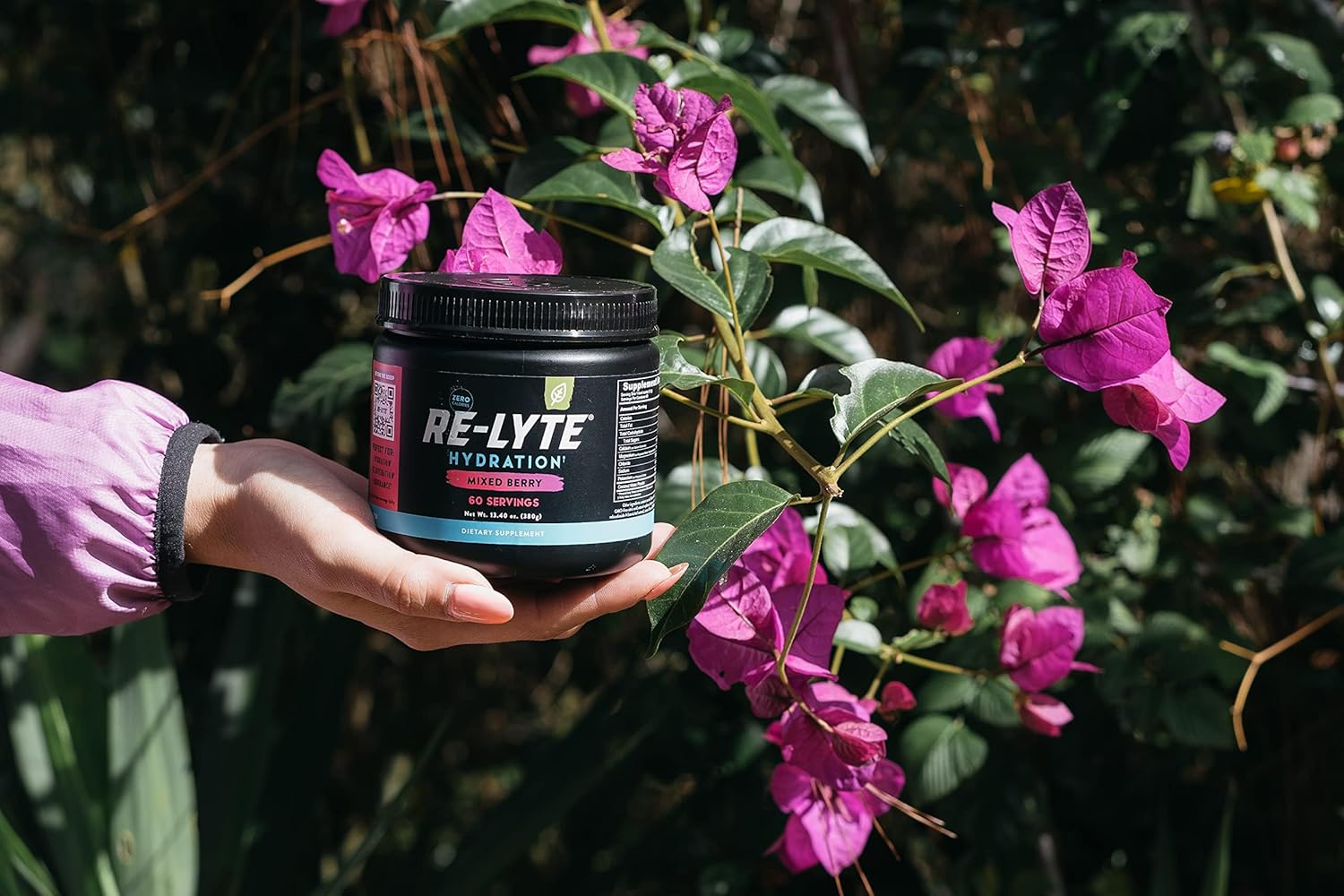 MIXED-BERRY Re-Lyte Electrolyte Mix - 13.76 oz Jar - 60 Servings