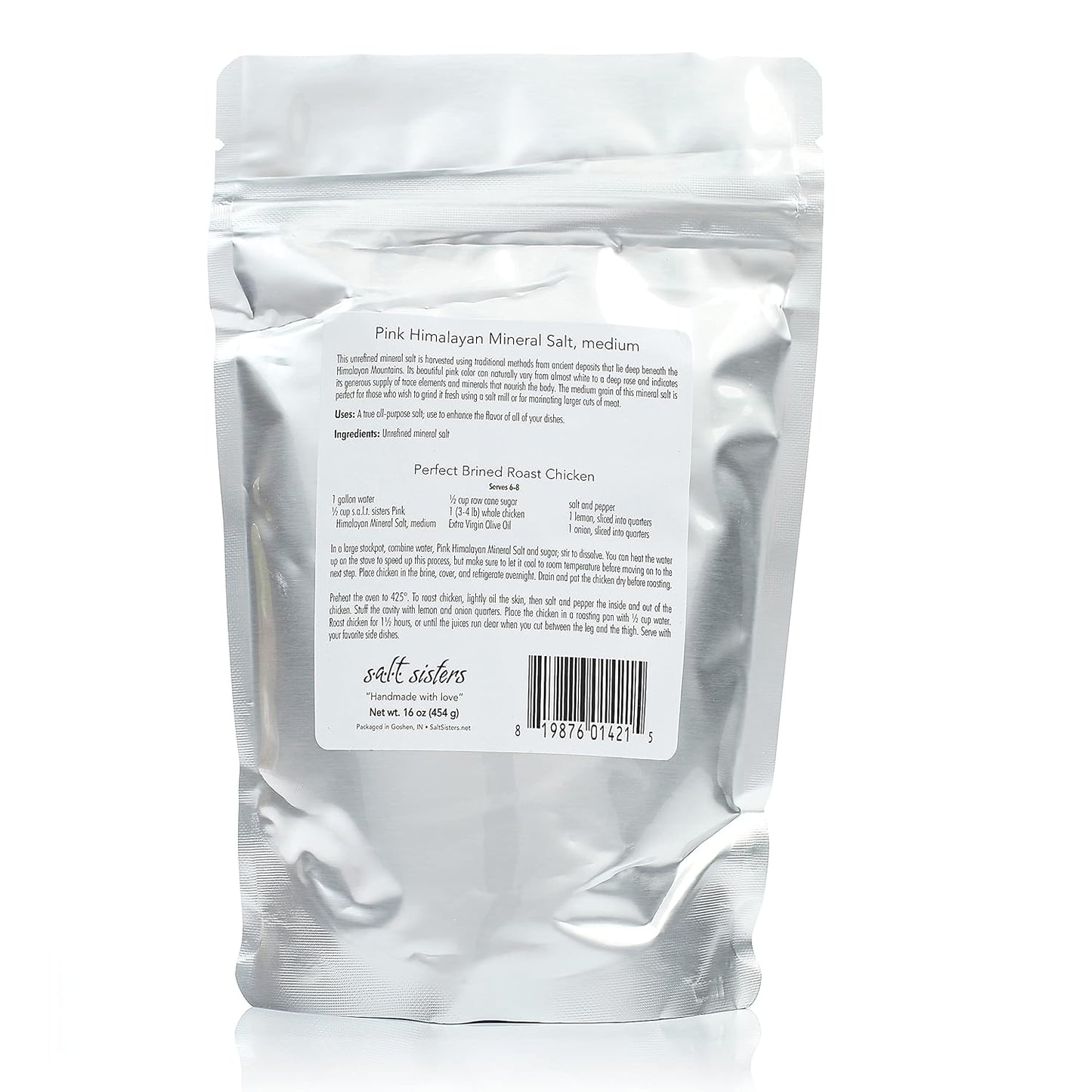 Pink Himalayan Mineral Salt 4 oz. Tube
