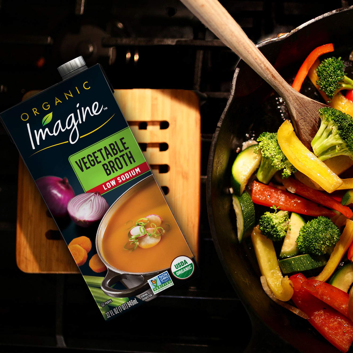 Imagine Broth Vegetable ORGANIC 32oz