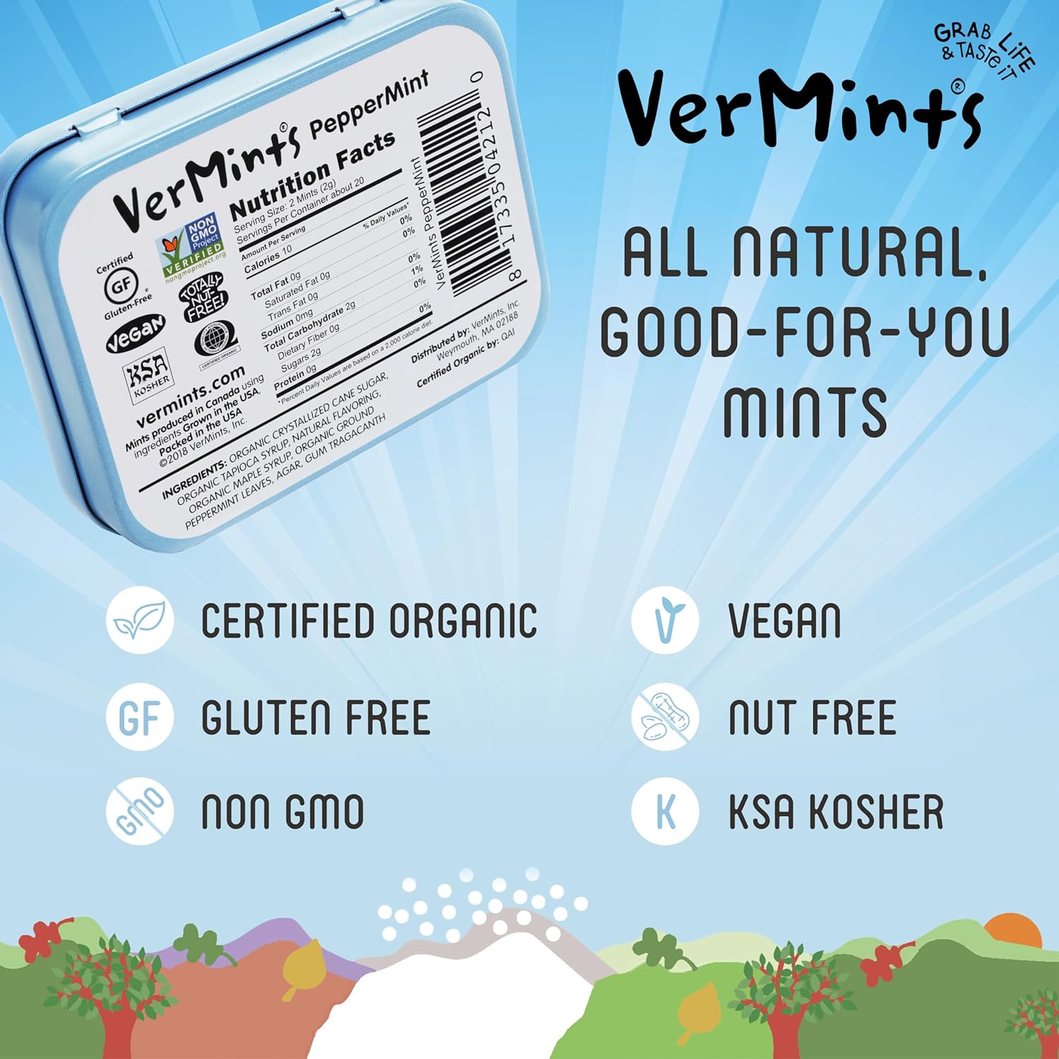 Vermints All Natural Peppermint 1.41oz.