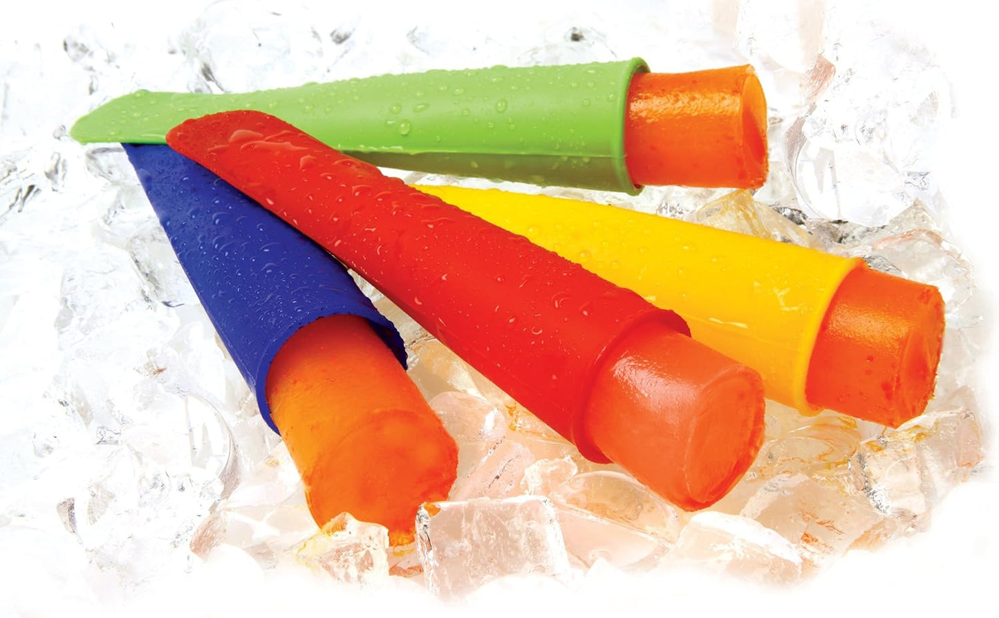 Silicone Ice Pop Makers Set of 4