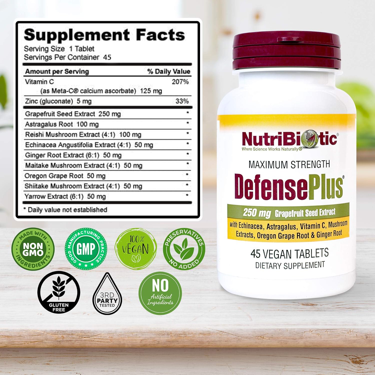 Nutribiotic DefensePlus 45 tabs