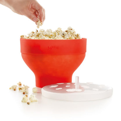 LeKue XL Popcorn Popper RED
