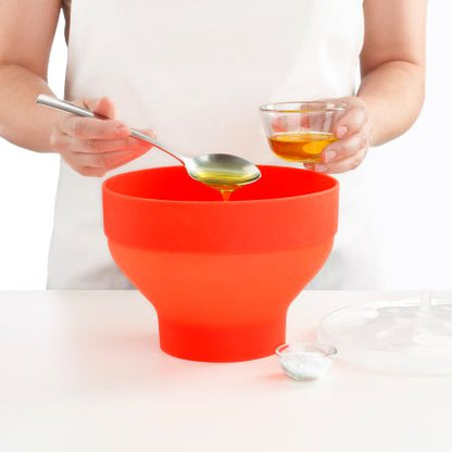 LeKue XL Popcorn Popper RED
