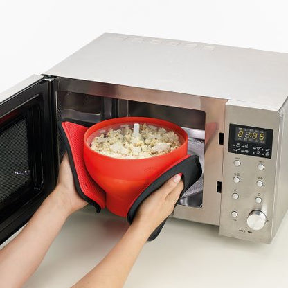 LeKue Popcorn Popper RED