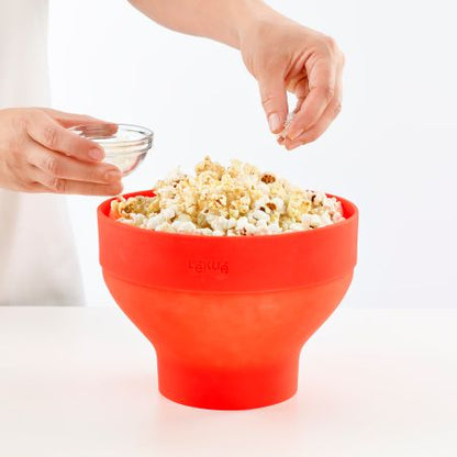 LeKue Popcorn Popper RED