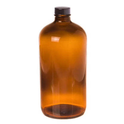 32 Ounce Amber Glass Bottle