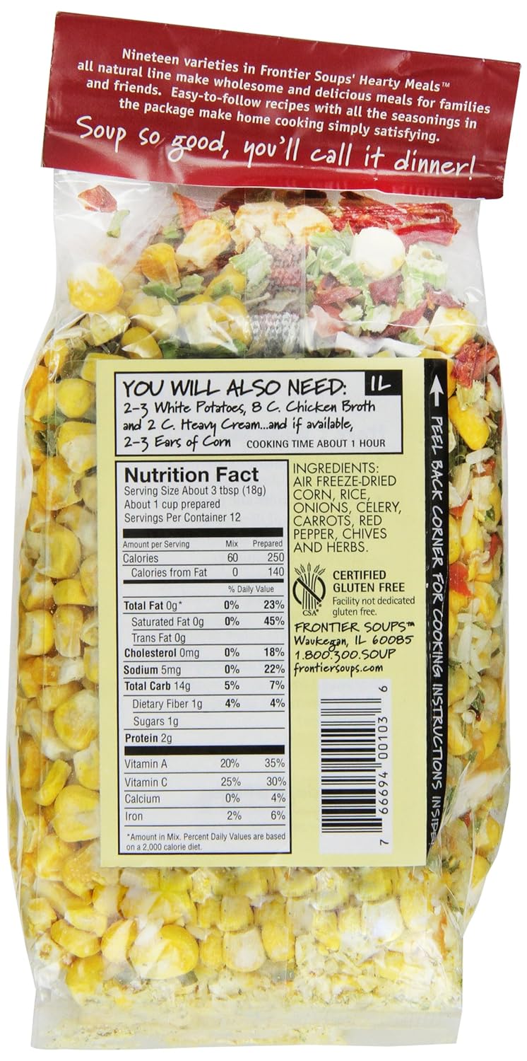 Illinois Prairie Corn Chowder Soup Mix - 7 oz.