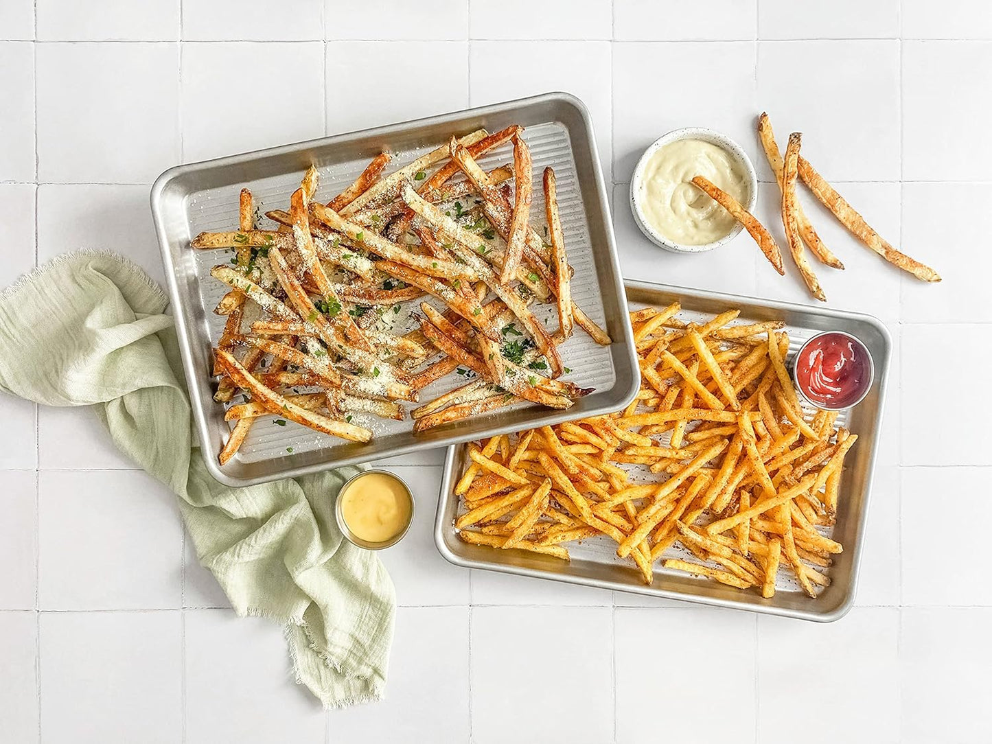 USA Pan Quarter Sheet Pan 13 x 9 x 1 inch
