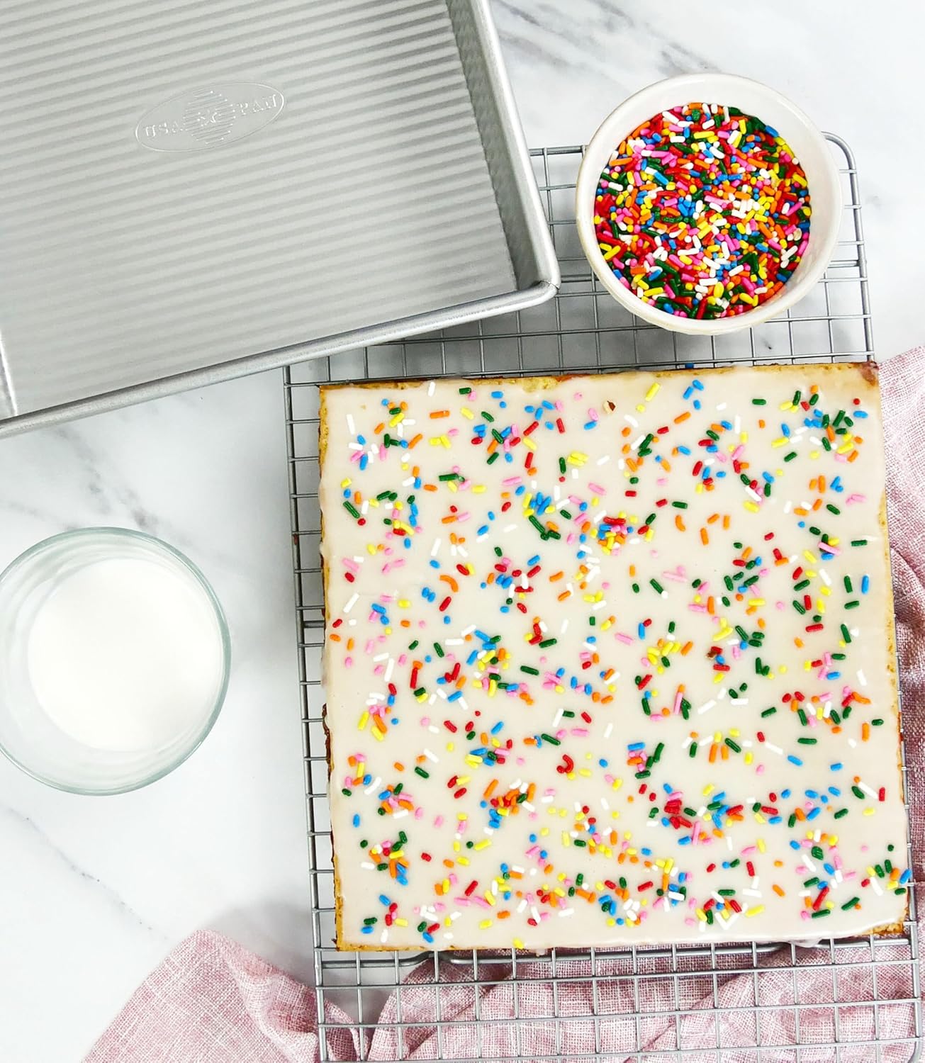 USA Pan 8 inch Square Cake Pan