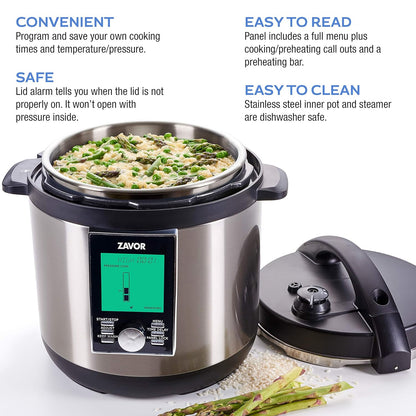 Zavor LUX LCD Multi Cooker 8QT (ZSELL03)