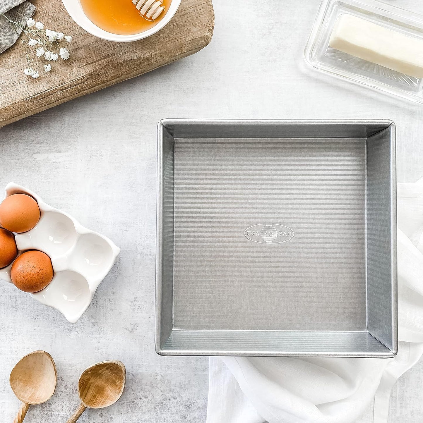 USA Pan 8 inch Square Cake Pan