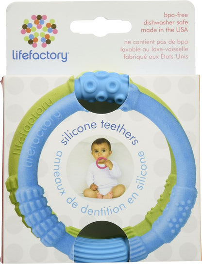 Lifefactory Multi-sensory Teether SPR GREEN/YELLOW