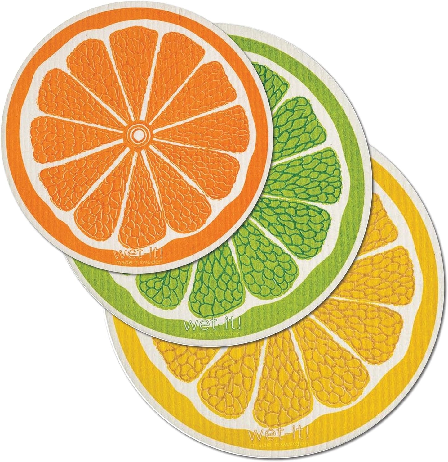 WetIt! Swedish Cloth - Lemons 6.75in.x8in.