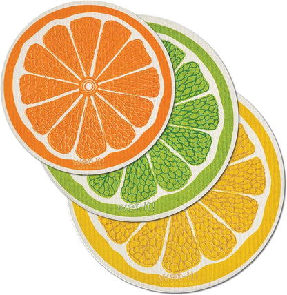 WetIt! Swedish Cloth - Lemons 6.75in.x8in.