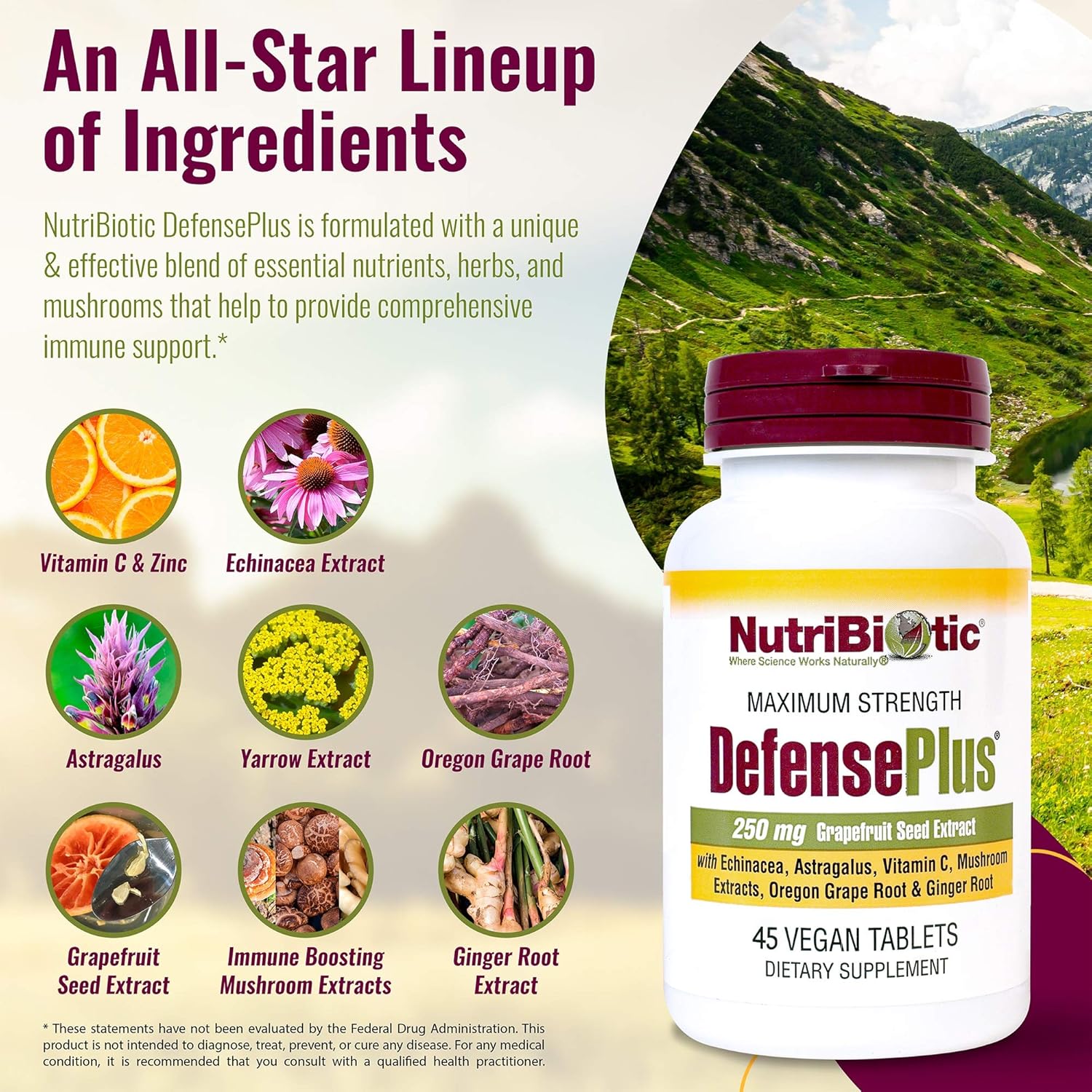 Nutribiotic DefensePlus 45 tabs