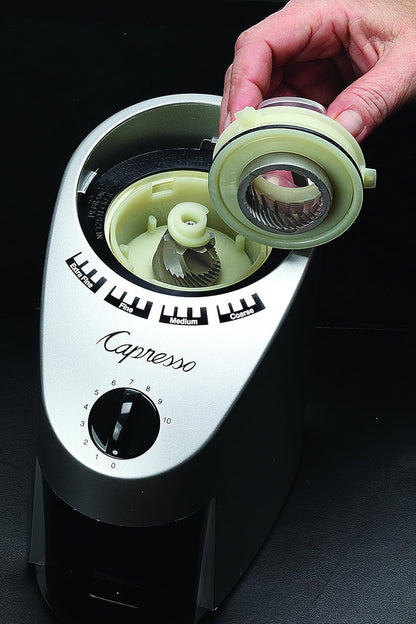 Jura Capresso Conical Burr Grinder Stainless