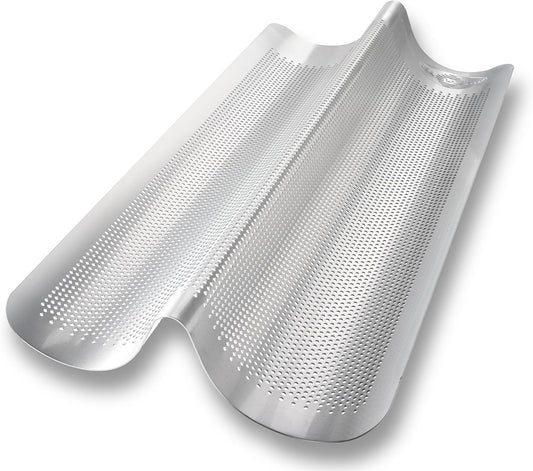 USA Italian Loaf Pan Non-stick  (2 Channel)