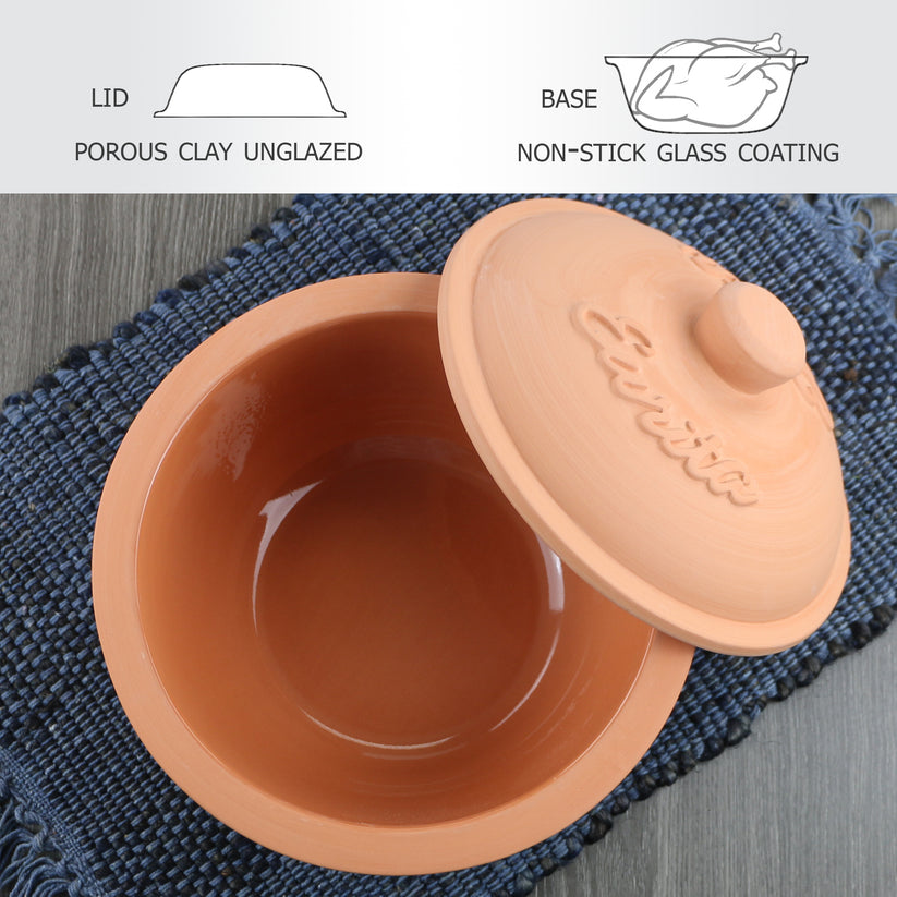 Eurita Clay Dutch Oven 2QT