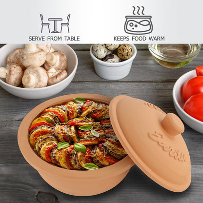 Eurita Clay Dutch Oven 2QT
