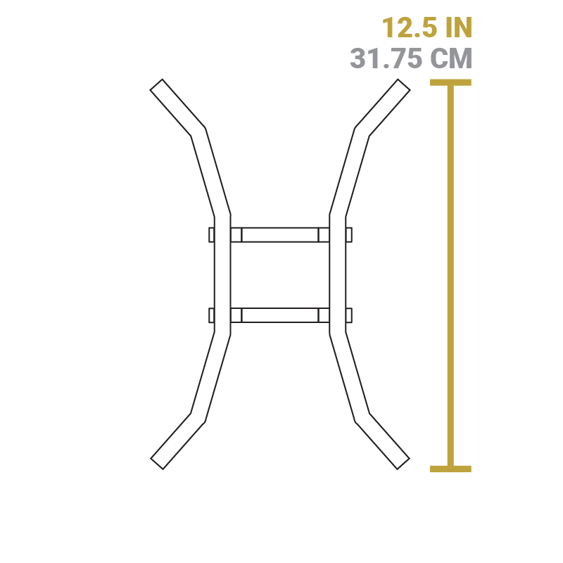 Lodge Fire & Cook Stand 1.5 L x 8H x 13.75W
