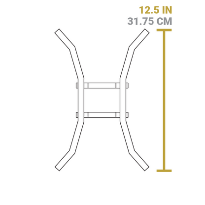 Lodge Fire & Cook Stand 1.5 L x 8H x 13.75W