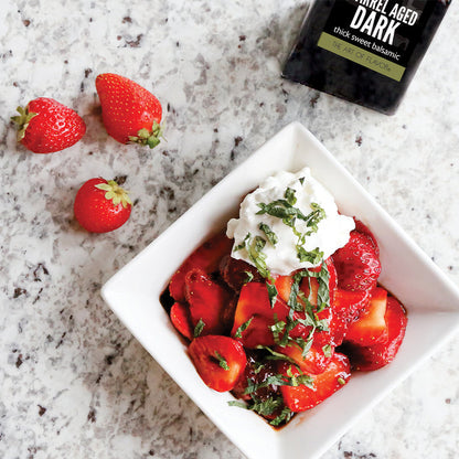 Infused Vinegars from Olivelle (Barrell Aged Dark Balsamic - 750ml)