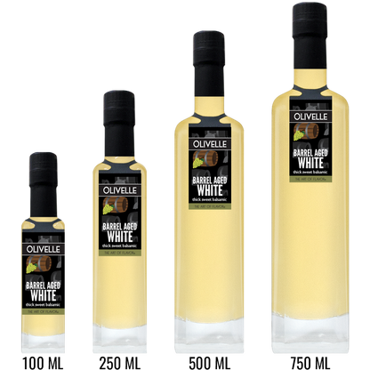 Infused Vinegars from Olivelle (Barrel Aged White Balsamic - 250ml)