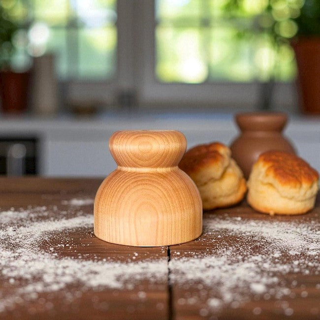 Wooden Biscuit Cutter 2.8 Inches
