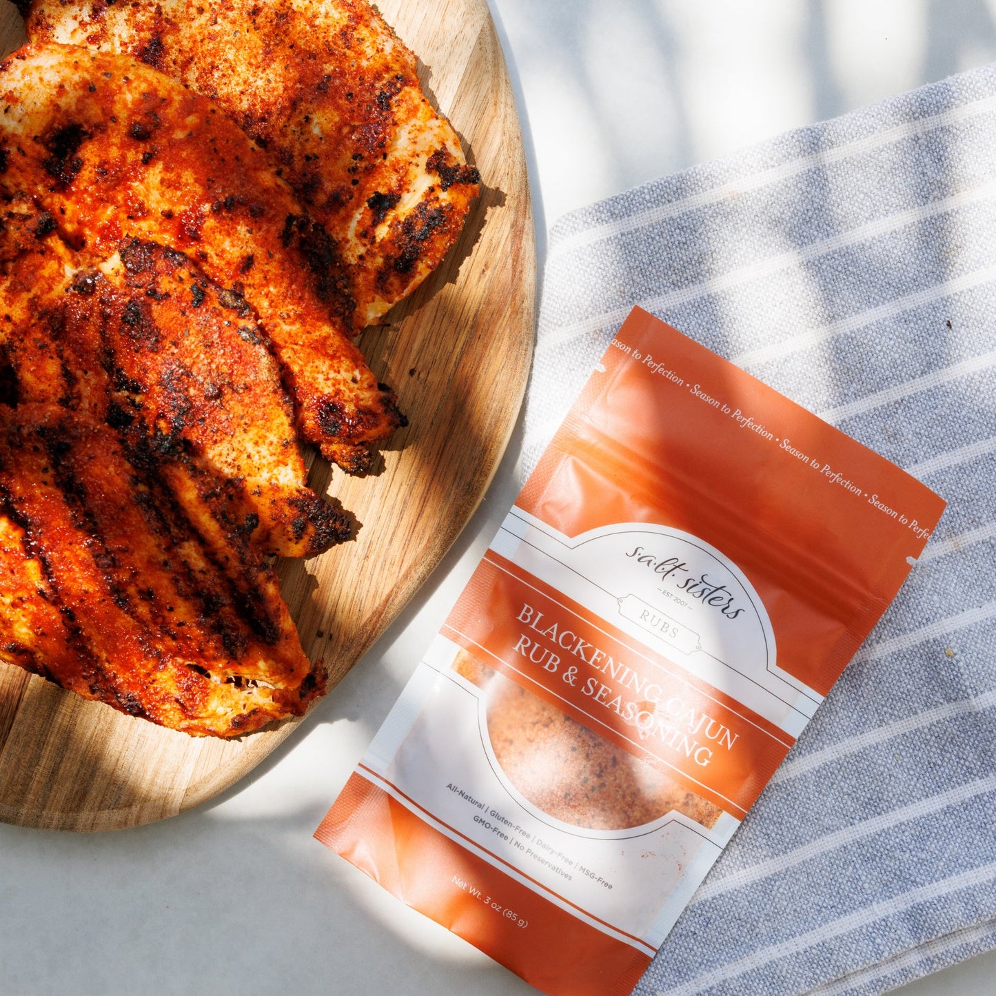 Blackening Cajun Rub & Seasoning 3oz
