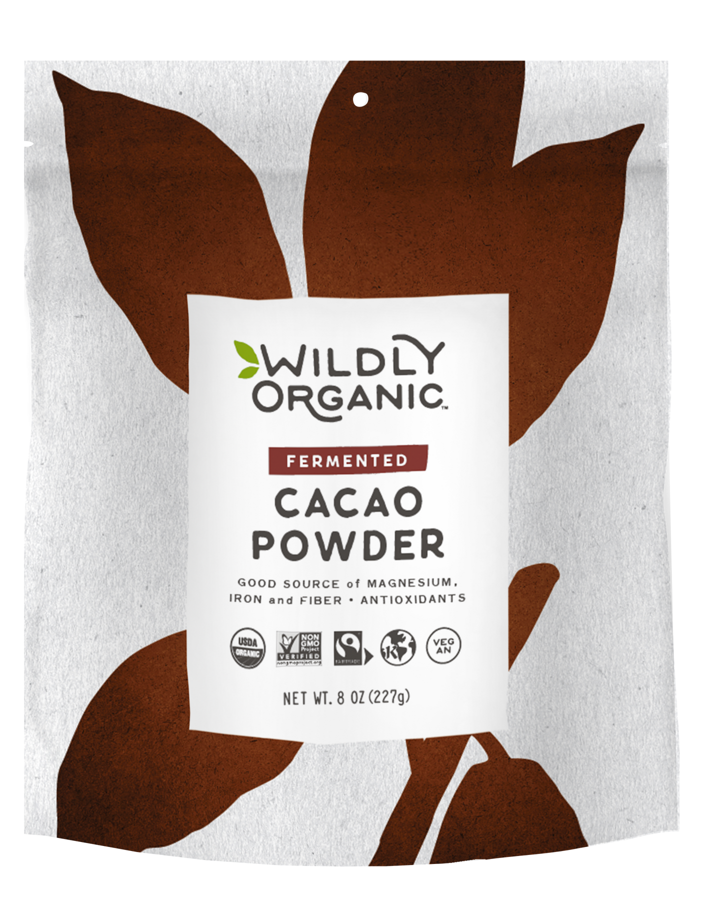 Fermented Cacao Powder Organic, Raw 1 lb.