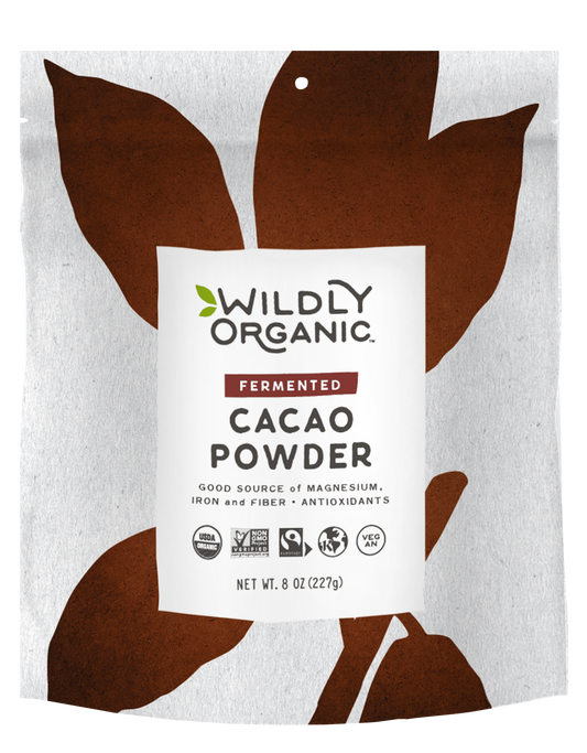 Fermented Cacao Powder Organic, Raw 1 lb.