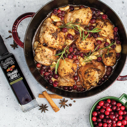 Infused Vinegars from Olivelle (Cranberry Spice - 750ml)