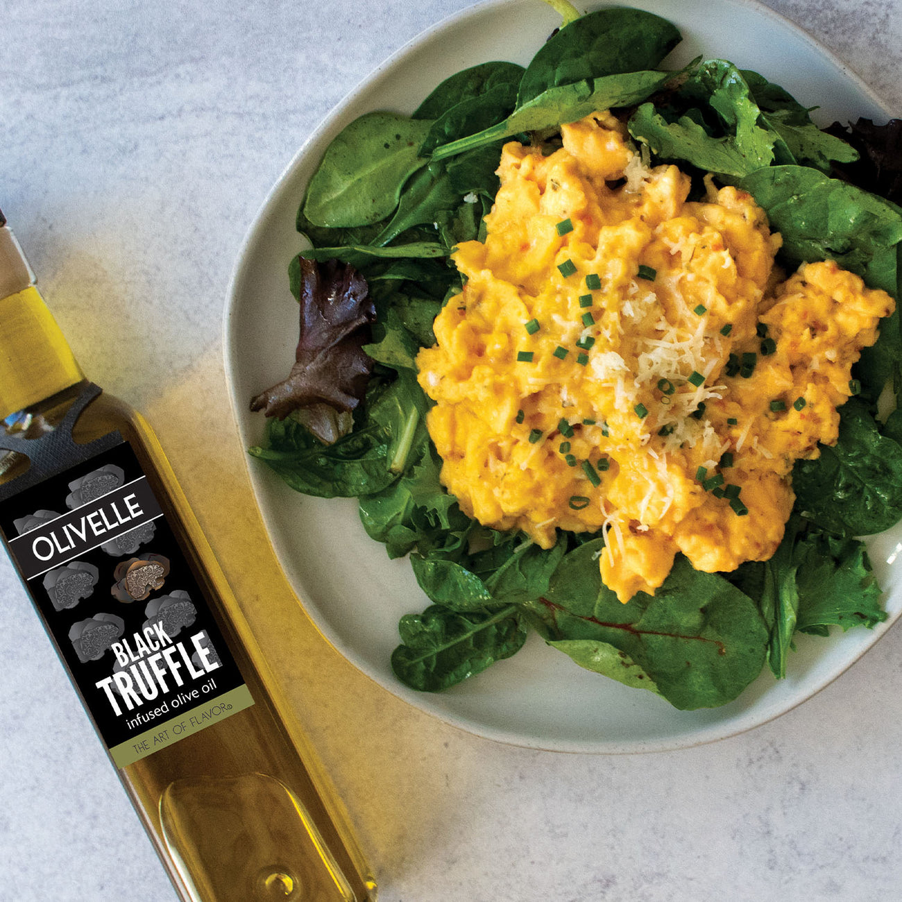 Infused Olive Oil from Olivelle (Black Truffle - 500ml)