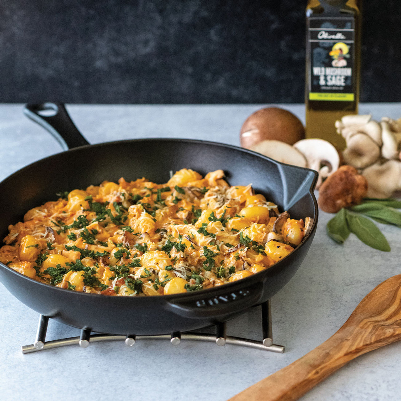 Infused Olive Oil from Olivelle (Wild Mushroom & Sage - 500ml)