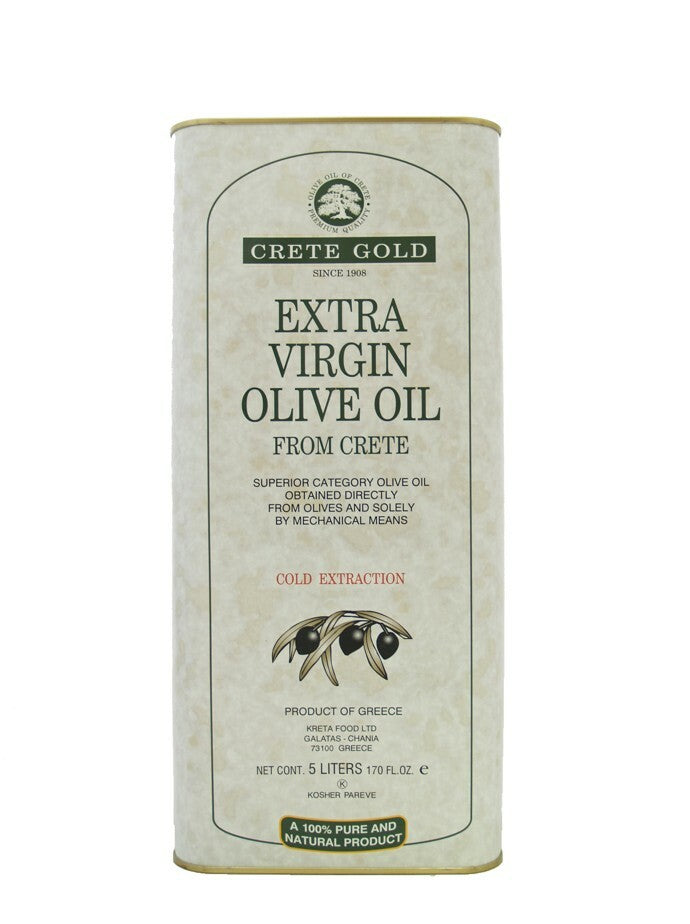 Cretan O2 Extra Virgin Olive Oil 5L TIN