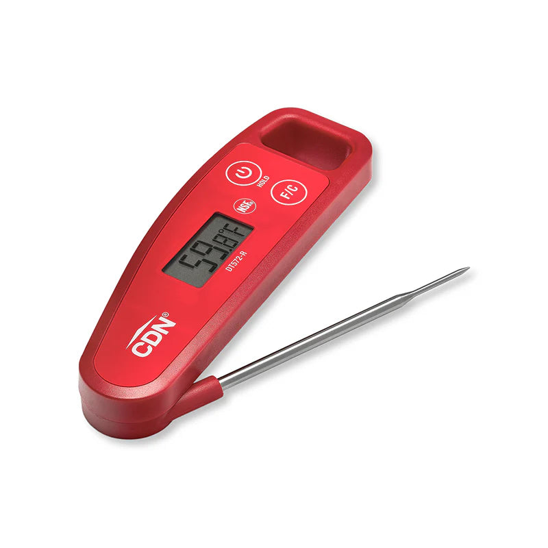 CDN Digital Folding Thermometer - RED