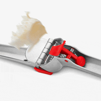 Garject - Stainless and Red (Garlic Press)