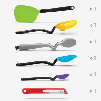 Ultimate Set of the Best - Chopula, Supoon, Mini Supoon, Sharple, Clongs, Lestrain Slotted Spoon