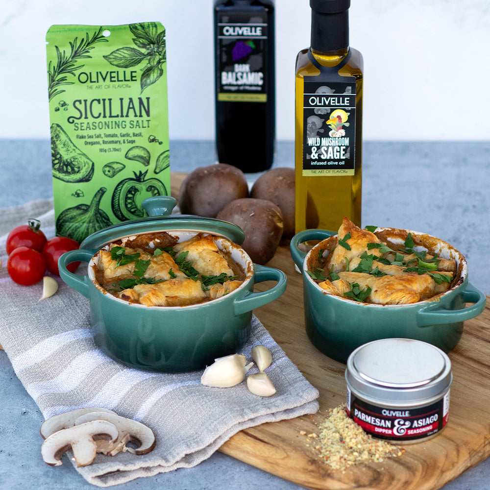 Infused Olive Oil from Olivelle (Wild Mushroom & Sage - 750ml)